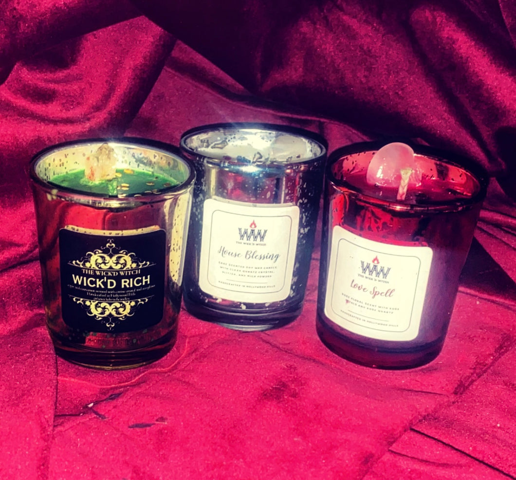 3 Spell Candle Bundle